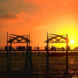 Redondo Beach pier sunset