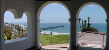 San Clemente beach view