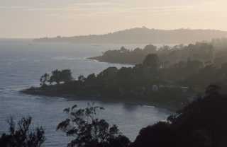 Santa Barbara at dusk
