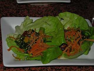 San Diego tapas restaurant the marble room lettuce wraps