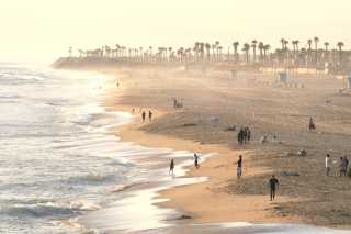 Huntington Beach from air